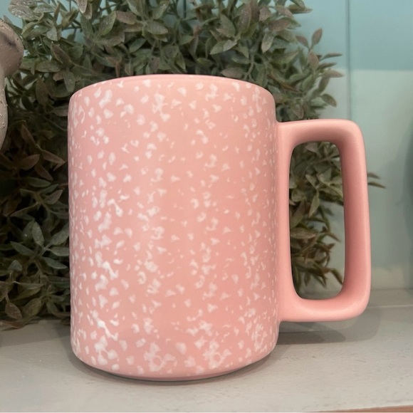 Starbucks Textured/Speckled Pink Coffee Mug/Cup 2019 Matte 12oz Valentine’s Day - Picture 5 of 7